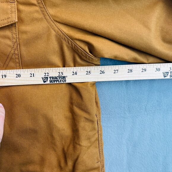 Wrangler Southwestern Quilt Lined Canvas Barn Jacket NWOT Brown Mens Lg Western - Picture 8 of 12